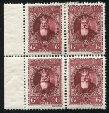 1932 , Lp 95 , 500 ani de la moartea lui Alexandru cel Bun , bloc de 4 - MH