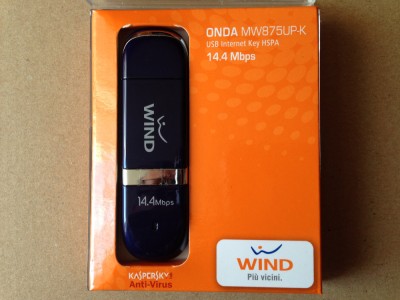 Modem USB Internet Key HSPA 14,4 MBps ONDA MW875UP-K foto