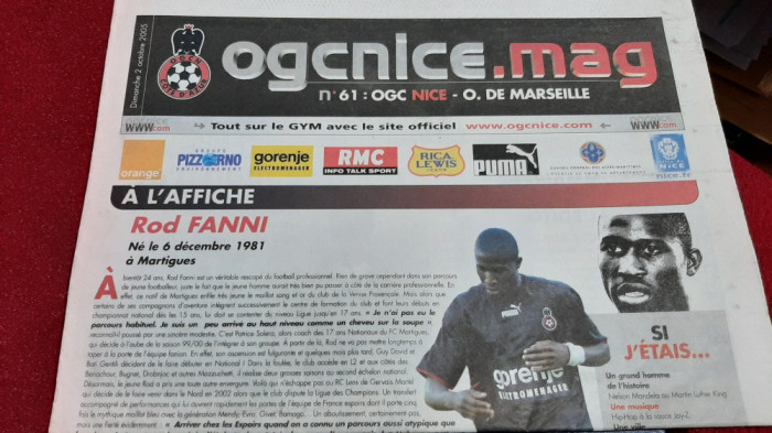 program Nice - Olympique Marseille