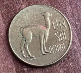 C50 - Moneda foarte veche - Peru - 1 sol de oro - 1972