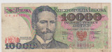 10000 ZLOTI 1988 / POLONIA /F