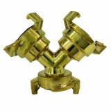 Distribuitor Y Alamă Universal cu Cuplare Rapidă