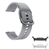 Curea din silicon compatibila cu Samsung Galaxy Watch8 Classic 46mm, Shark Gray
