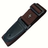 Cumpara ieftin Curea premium maro chitara ukulele mandolina