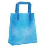 Sacosa Cadou, Plastic, Turcoaz, 18x10x21cm