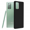 Husa pentru Samsung Galaxy Note 20 / Note 20 5G, Techsuit Soft Edge Silicone, Black