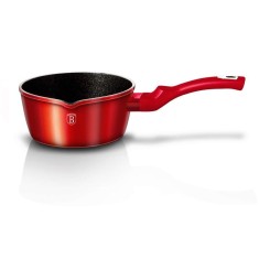 Oală pentru sos, marmorată, 16 cm 1.2 L Berlinger Haus BH 1255N, Burgundy Metallic Line, antiaderentă