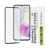 Techsuit - 111D Full Cover / Full Glue Glass - Samsung Galaxy A35 5G / A55 5G / M35 / M56 - Black
