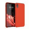 Husa pentru iPhone XR, Silicon, Portocaliu, 45910.164, Kwmobile