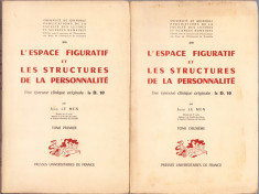 HST C1601 L&amp;#039;espace figuratif et les structures de la personnalite 1966 Le Men foto