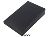 Carcasă Desktop ABS Neagră IP54 140x220x41mm