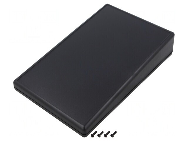 Carcasă Desktop ABS Neagră IP54 140x220x41mm
