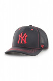 47 brand sapca MLB New York Yankees culoarea negru, cu imprimeu, B-XRAYD17BBP-BK