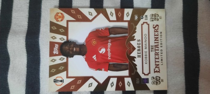 kobbie mainoo ele4 match attax 24/25