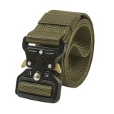 Cumpara ieftin Curea tactica de teren pentru barbati, din Nailon, 125cm, Verde