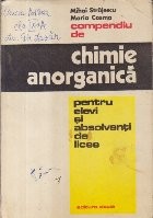 Compendiu de chimie anorganica pentru elevi si absolventi de licee foto
