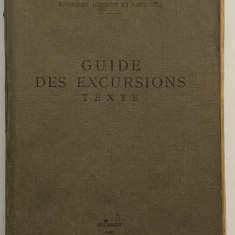 Muntii Carpati - Guide des Excursions - Geologia Carpatilor 1927