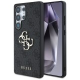 Husa pentru samsung galaxy s25 ultra - guess hardcase 4g big metal logo - black