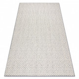 Covor SPRING 20467332 Herringbone sisal, buclat - cremă, 200x290 cm, Dreptunghi