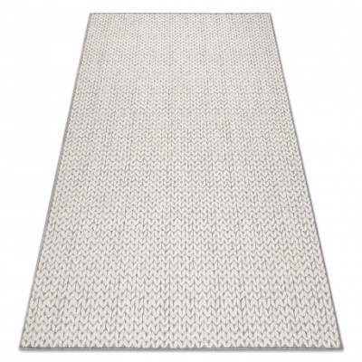 Covor SPRING 20467332 Herringbone sisal, buclat - cremă, 200x290 cm foto