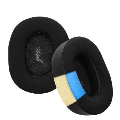 Set 2 Perne de urechi cu gel de racire Kwmobile pentru JBL E55BT, Negru, Piele ecologica, KWM000025DD001C foto