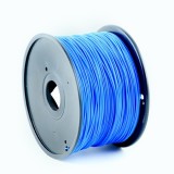 FILAMENT GEMBIRD pt. imprimanta 3d PLA 1.75mm diamentru 1Kg / bobina aprox. 330m topire 190-220 grC blue "3DP-PLA1.75-01-B"