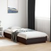 Cadru de pat, negru, 90x200 cm, lemn prelucrat