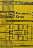 Cumpara ieftin Constructii Civile: Indrumator de proiectare - 1985 - I. Bliuc (F349)