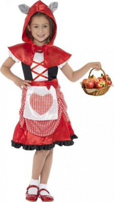 Costum Scufita Rosie pentru 7-9 ani foto