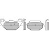 Placute frana Kymco People 50-125-150 99- / SUPER 9 00 Cod Produs: MX_NEW 225102710RM
