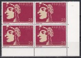 Spania 1992 - Portret de femeie, Bloc de 4, MNH