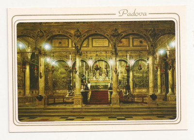 IT1-Carte Postala-ITALIA - Padova, La Basilica del Santo, Cappella, necirculata foto