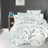 LENJERIE DE PAT CREPONATA 100% BUMBAC (CREP31) - doua persoane