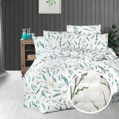 LENJERIE DE PAT CREPONATA 100% BUMBAC (CREP31) - doua persoane