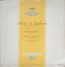 Disc vinil, LP. Klaviersonate Nr. 7 D-dur Op. 10 Nr. 3. Klaviersonate Nr. 8 c-moll Op.13 (Path&eacute;tique)-Ludw-243000