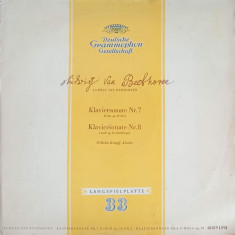 Disc vinil, LP. Klaviersonate Nr. 7 D-dur Op. 10 Nr. 3. Klaviersonate Nr. 8 c-moll Op.13 (Pathétique)-Ludwig Va