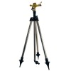 Aspersor Pulsatoriu Zincat cu Trepied Telescopic Strend Pro, 550-905mm, Rotatie 360°, Diametru Udare 28m