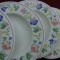 SET / SERVICIU 6 FARFURII ADANCI DIN CERAMICA OLYMPIA MADE ITALY
