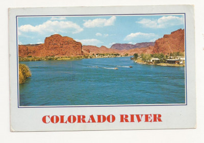 US1 - Carte Postala - USA - Colorado River , circulata 1988 foto