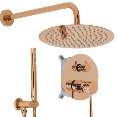 Set de dus incastrat Rea Lungo Diamond Copper + BOX