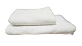Set 2 prosoape premium din bumbac turcesc 100% - super absorbante model simplu cu dimensiuni 70x140 SI 50x90