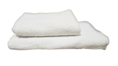 Set 2 prosoape premium din bumbac turcesc 100% - super absorbante model simplu cu dimensiuni 70x140 SI 50x90 foto