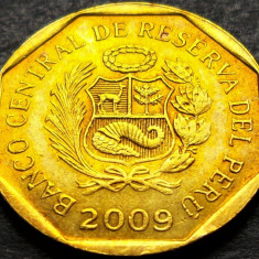 Moneda exotica 10 CENTIMOS - PERU, anul 2009 * Cod 660