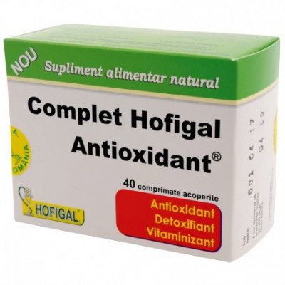 Complet Antioxidant Hofigal 40cpr foto
