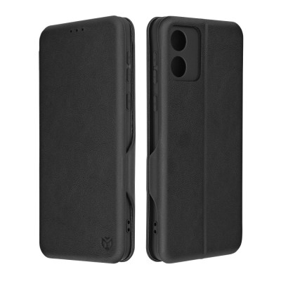 Husa pentru Motorola Moto E13 Techsuit Safe Wallet Plus, Black foto