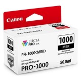 Canon original ink PFI-1000 MBK, 0545C001, matt black, 5490str., 80ml, -