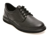 Pantofi OTTER negri, 2804, din piele naturala