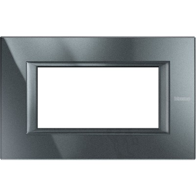 Rama Ornament 4M metal Axolute Bticino antracit HA4804HS foto