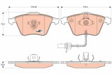 TRW GDB1617 COTEC set placute frana,frana disc