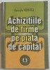 ACHIZITIILE DE FIRME PE PIATA DE CAPITAL de GHEORGHE HURDUZEU , 2002